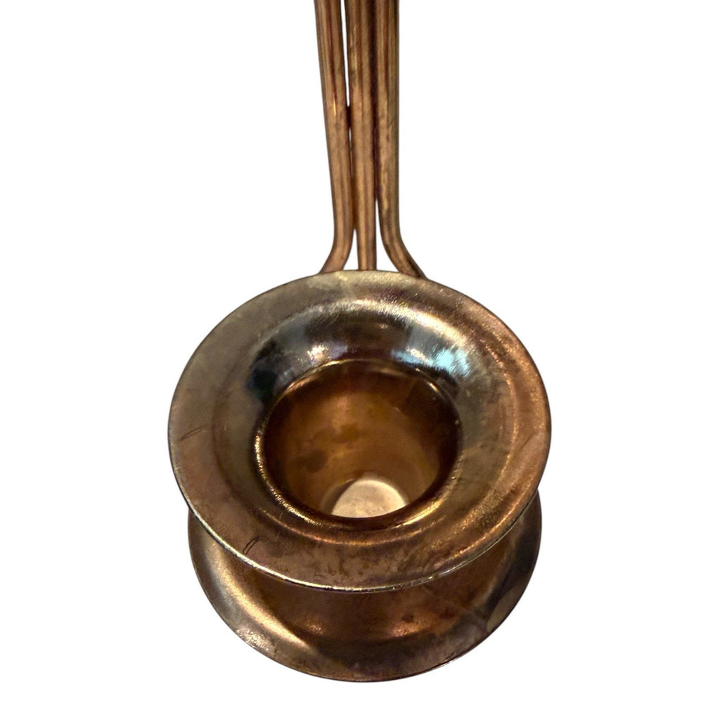 Contemporary Metal Wall Sconce Swirl Pattern Wall Mounted Candle Holder