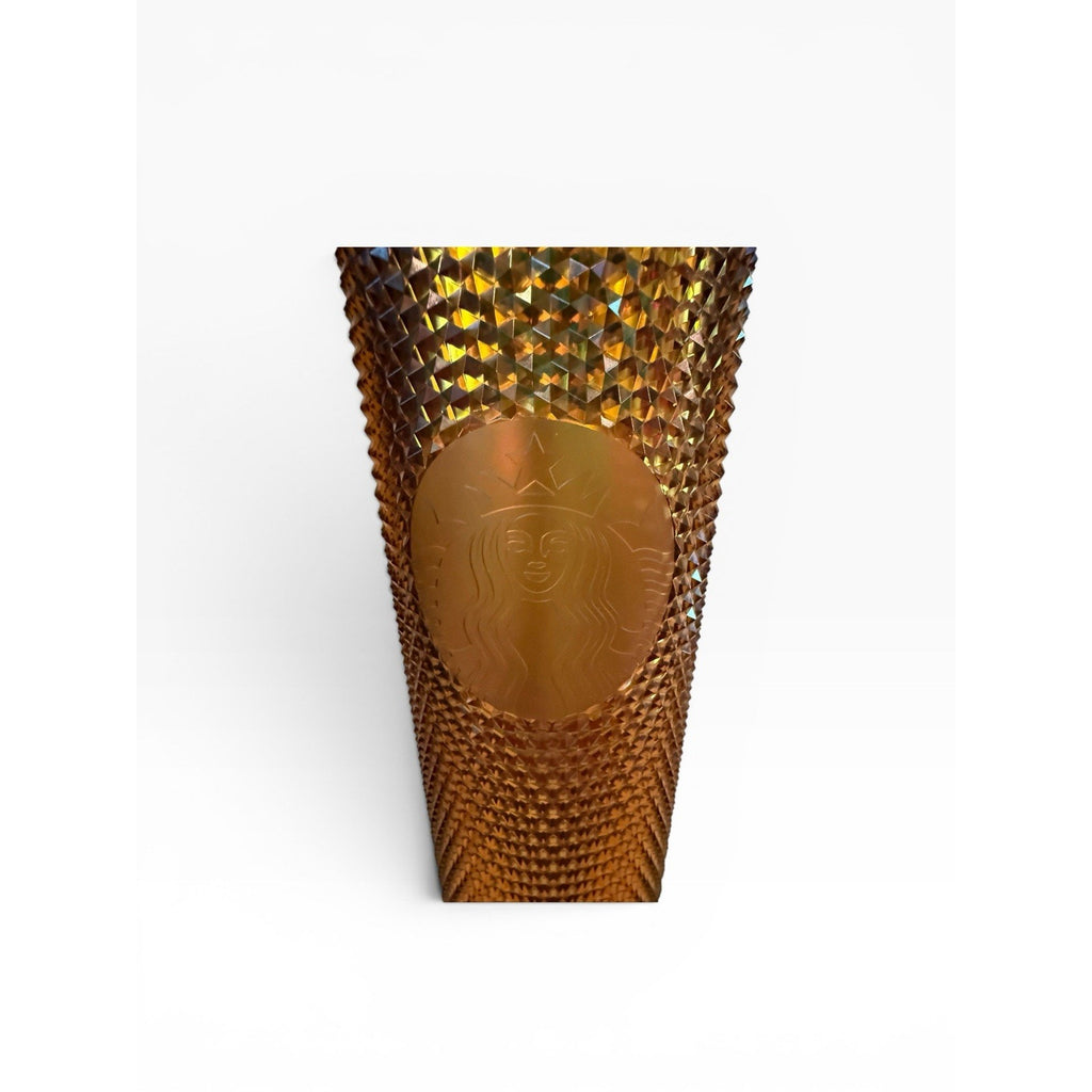 Starbucks Limited Edition 50 Years Gold Studded Cold Cup Tumbler - 24oz - Venti