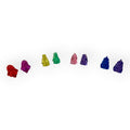 44 Dinosaur Figures, Resin 0.9-1.9 inches, Pastel Multi-color