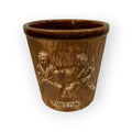 Vintage 1960s Otagiri Karate Punch Hawaiian Tiki Bar Stoneware Bucket Mug