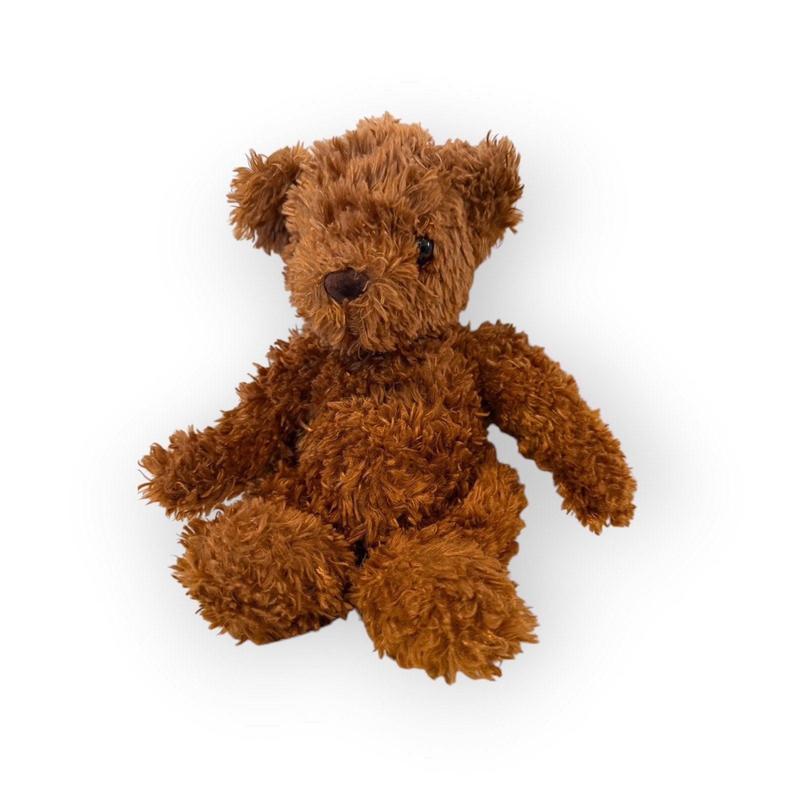 SAKS Department Store Brown Teddy Bear Plush Stuffed Animal Toy 11"