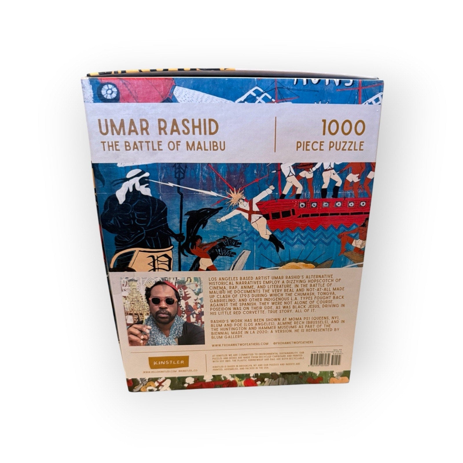 The Battle of Malibu by Umar Rashid 1000 Piece Jigsaw Puzzle Kinstler