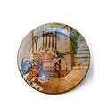 1985 Norman Rockwell’s Spring Flowers Toleware Collectors Tin Plate Benedictine