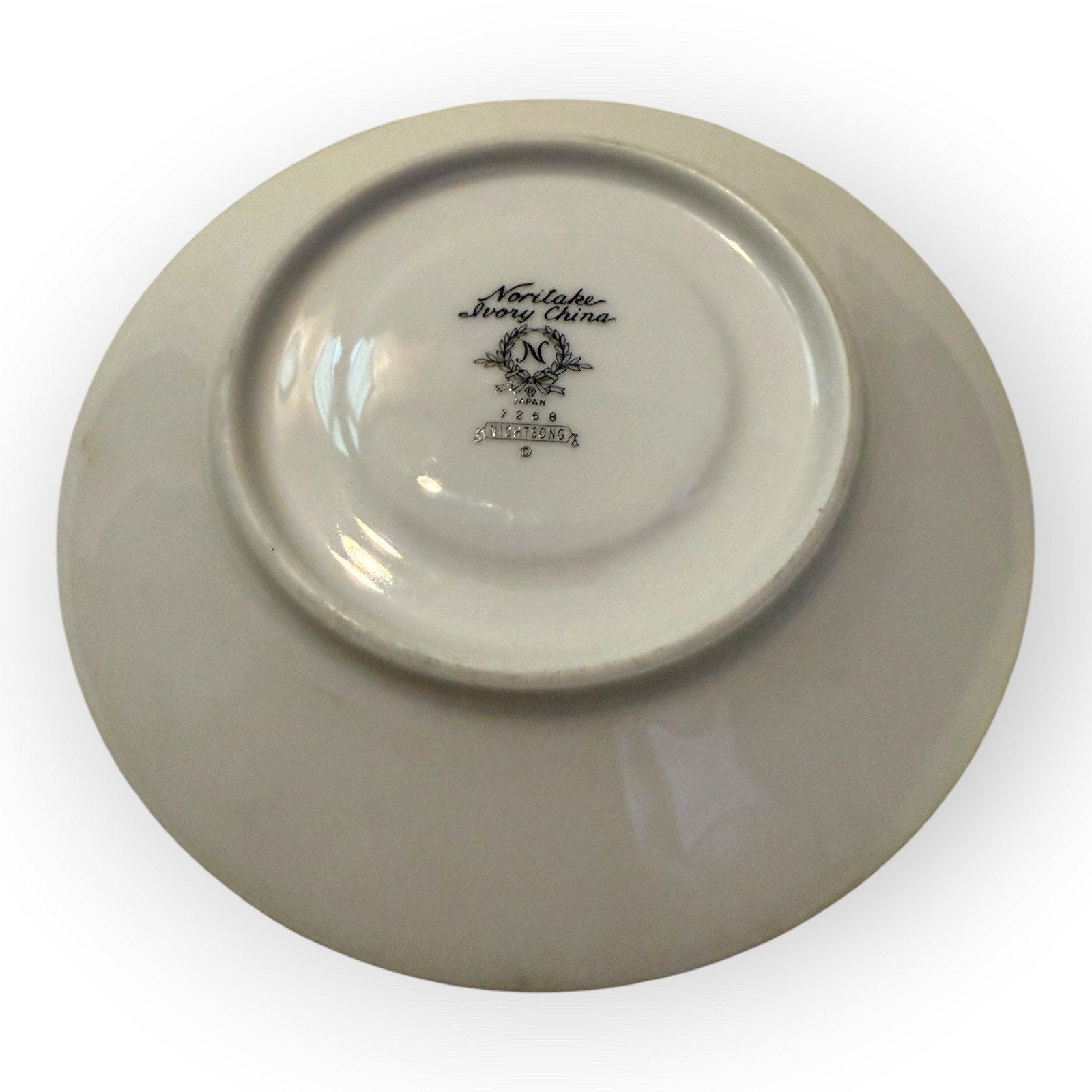 Noritake Ivory China From Japan Replacement Saucer Vtg Retired