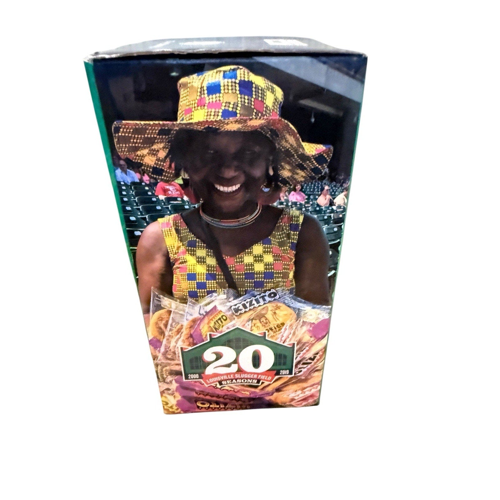 Louisville Bats Bobble Head Cookie Lady Elizabeth Kizito SGA Minor League 2019