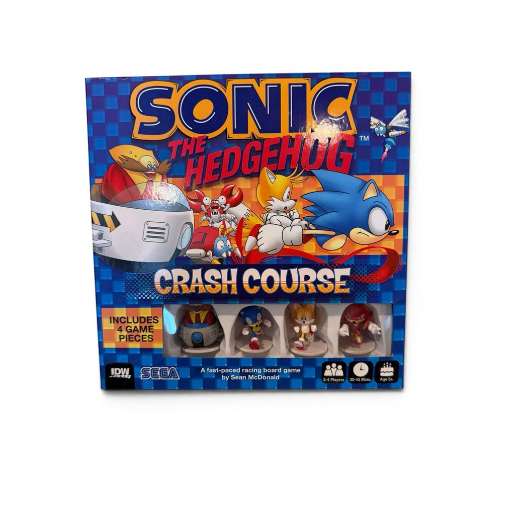 Sonic The Hedgehog Crash Course Board Game – Fast Racing Game Sega New