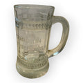 Vintage Richardson’s Liberty Root Beer Etched Glass Advertising Mug Stein Retro