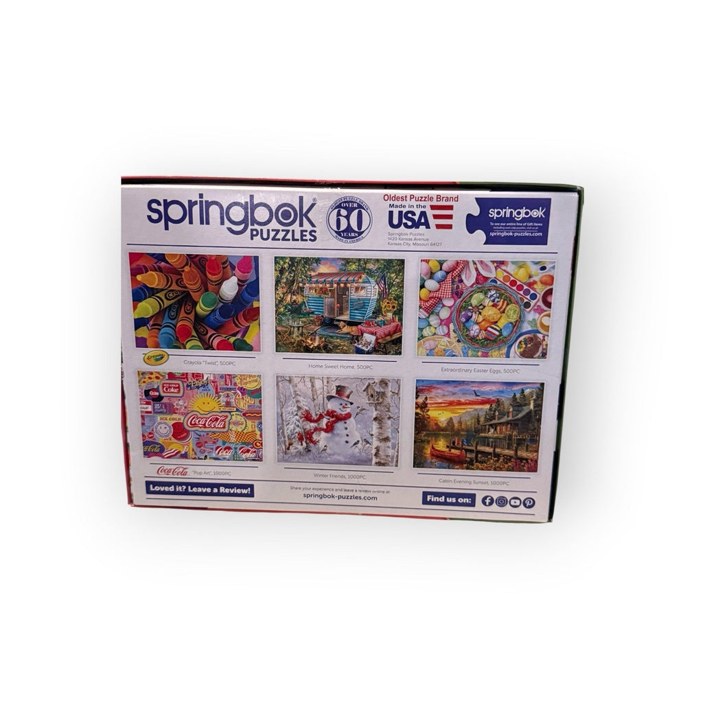 Springbok Puzzle: Cat Cafe (500 Pieces)