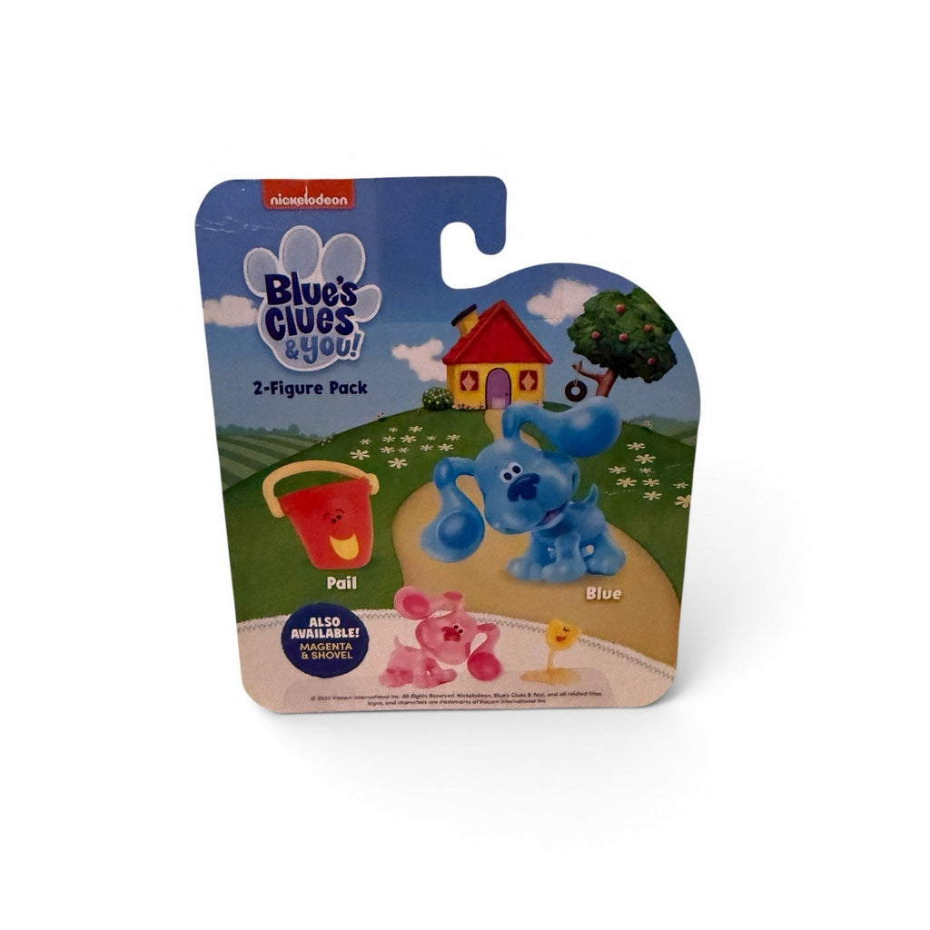 NIB Blue’s Clues & You 2‑Figure Pack Blue + Pail Nickelodeon Just Play 2020