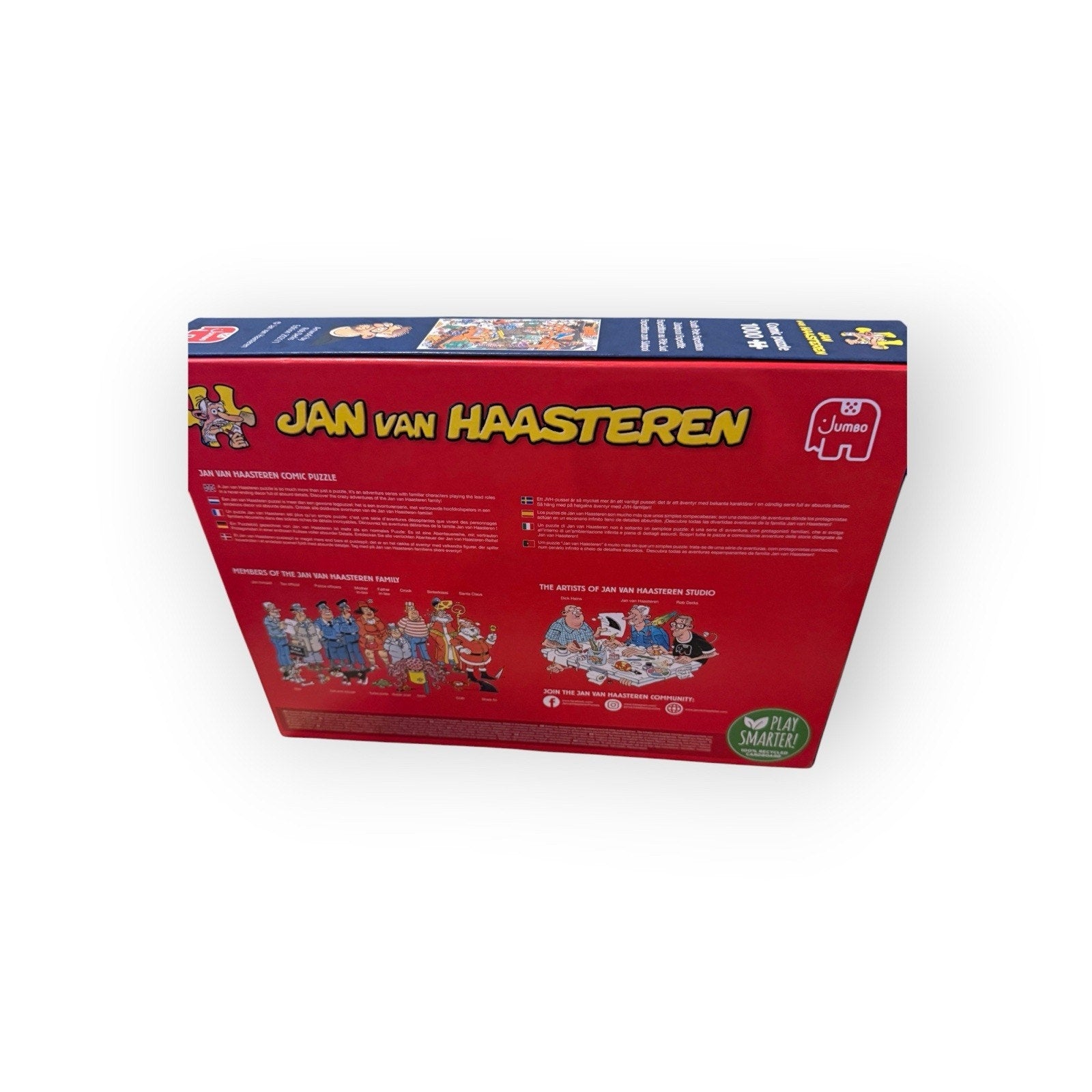 Jumbo Jan Van Haasteren South Pole Exhibition 1000 Piece Jigsaw Puzzle