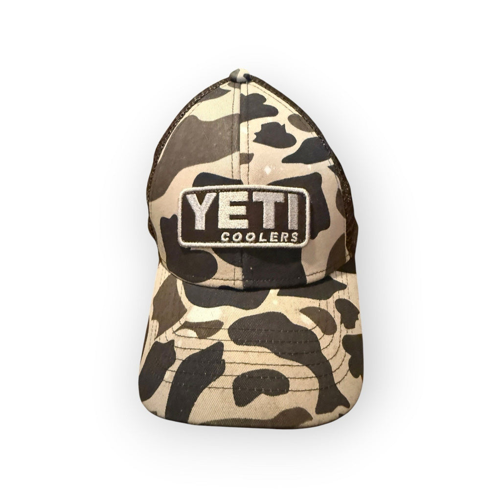 2016 YETI Coolers Camouflage Mesh Back Snapback Trucker Hat Cap