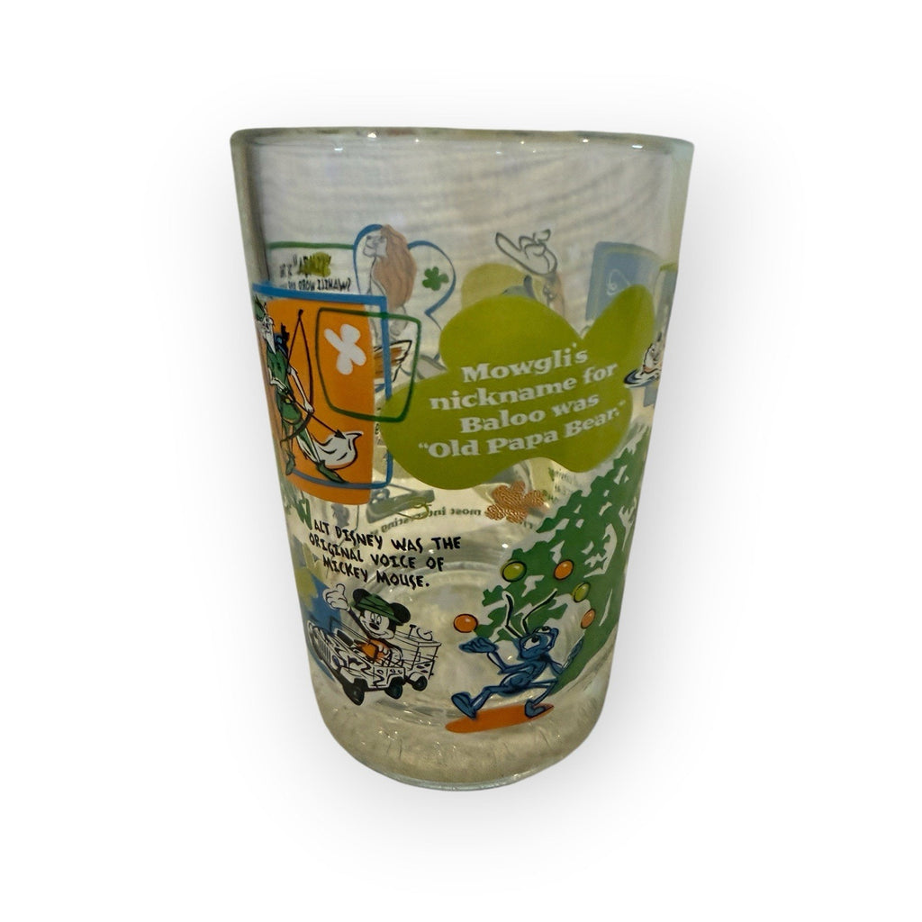 McDonalds - 100 Years Of Magic Collectors Glass Cup Walt Disney World Goofy