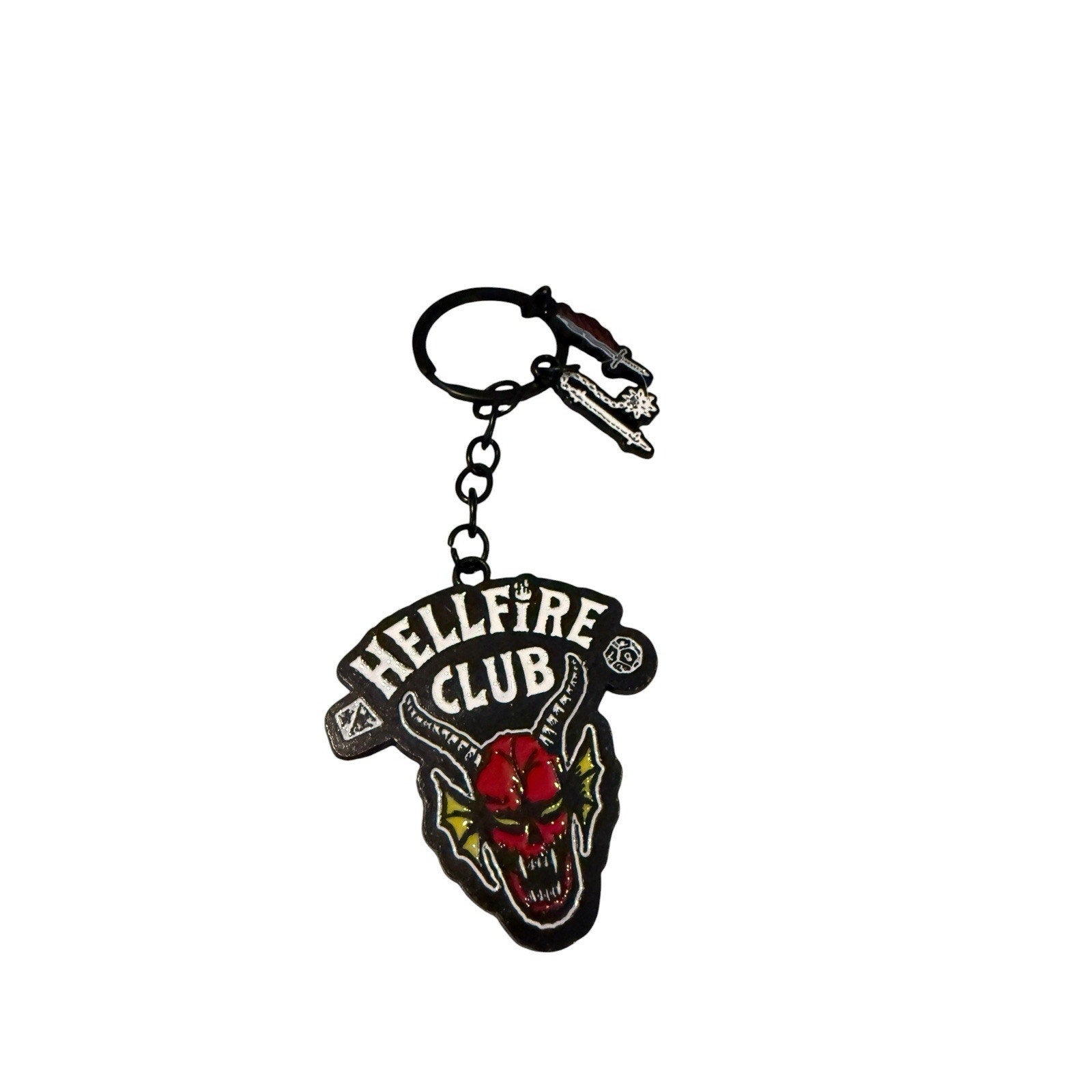 Stranger Things Hellfire Club Keychain