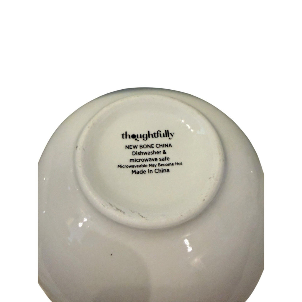 Thoughtfully New Bone China Olive Branch Bowl - Square White Replacement 5"