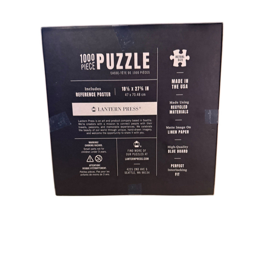 LANTERN PRESS - Florida- 1000 Piece PUZZLE - Made in USA