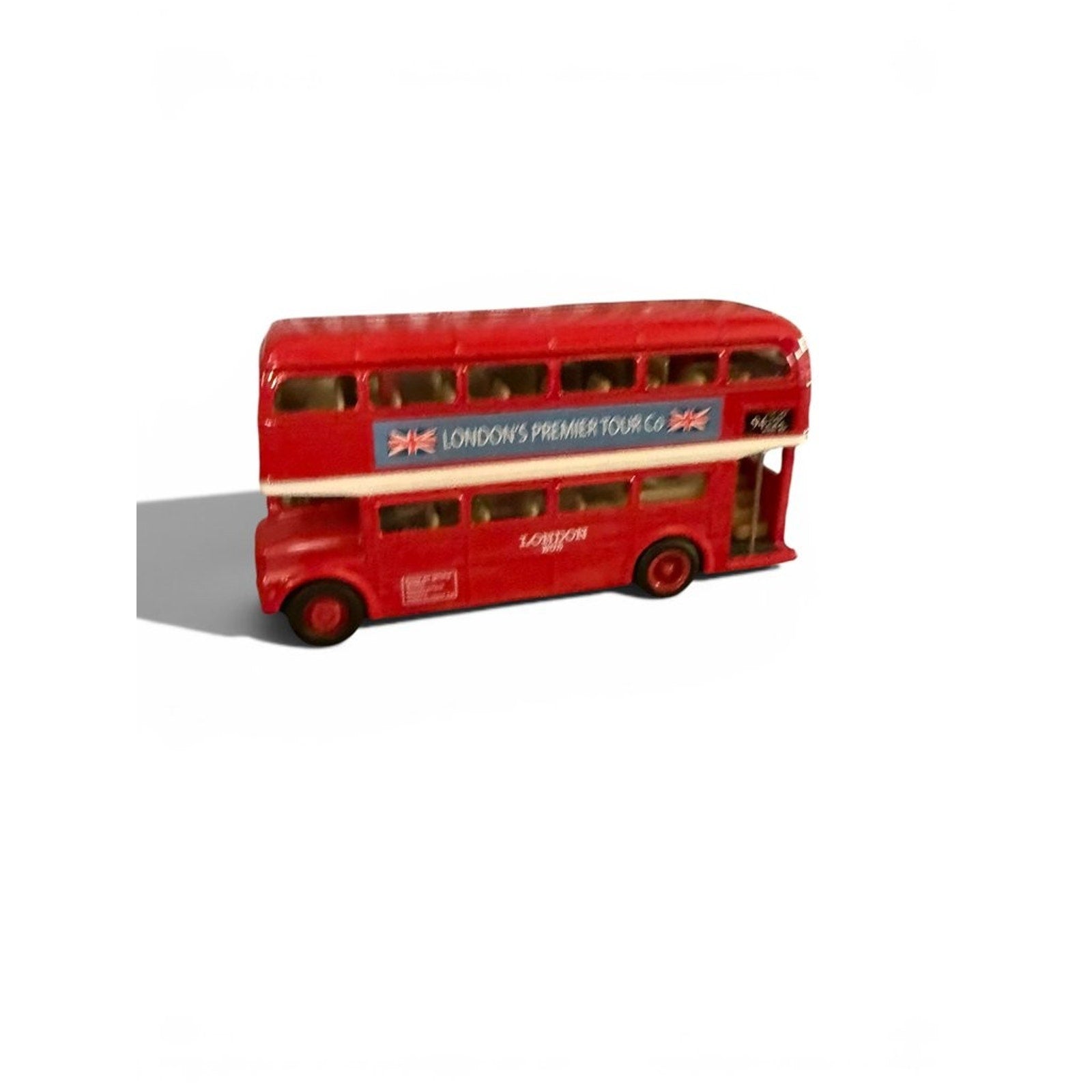 Vintage Diecast London Double Decker Bus Model