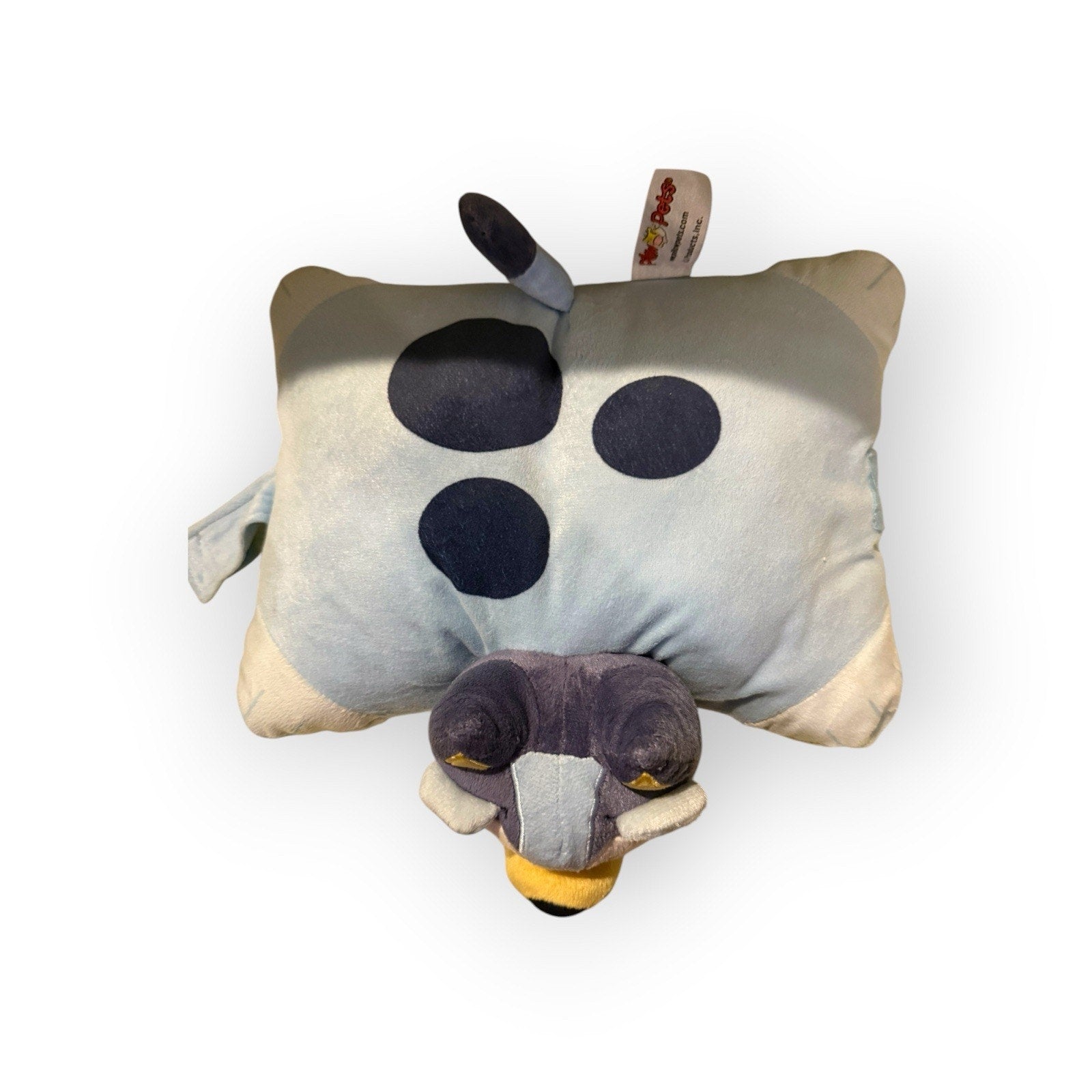 Bluey Pillow Pet Plush Pillow Light Blue Cute Soft Toy