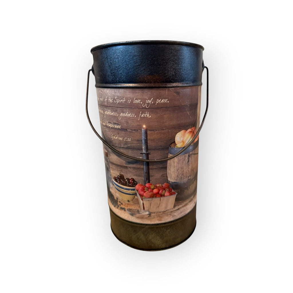 Primitive Metal Bucket