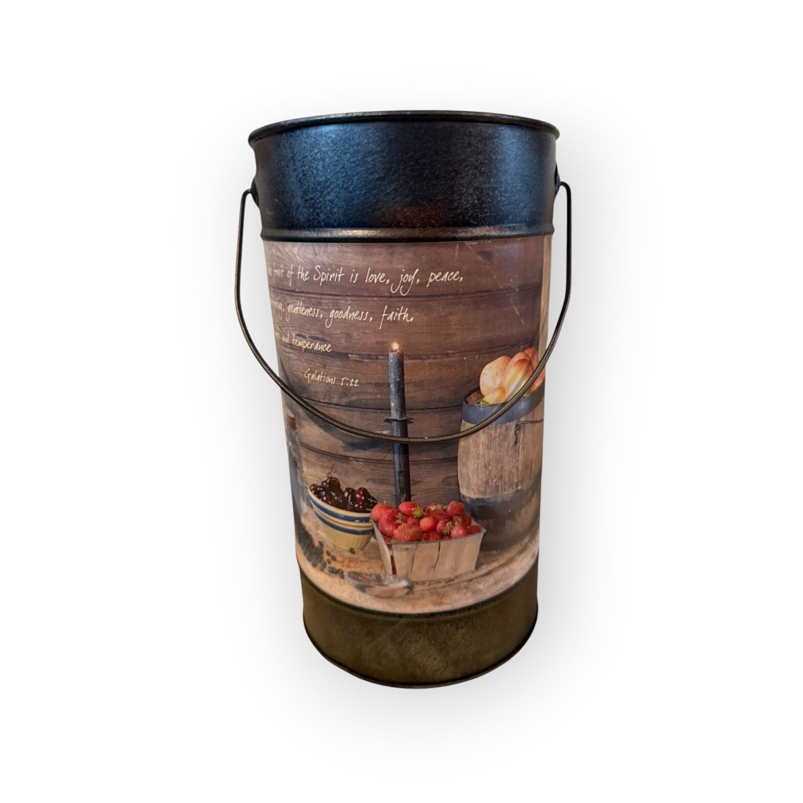 Primitive Metal Bucket