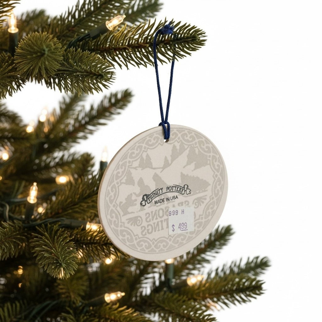 Trinity Pottery Ceramic Christmas Ornaments
