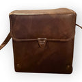 Diamond KP-25 Brown Leather Hard Case for Universal Camera with Strap