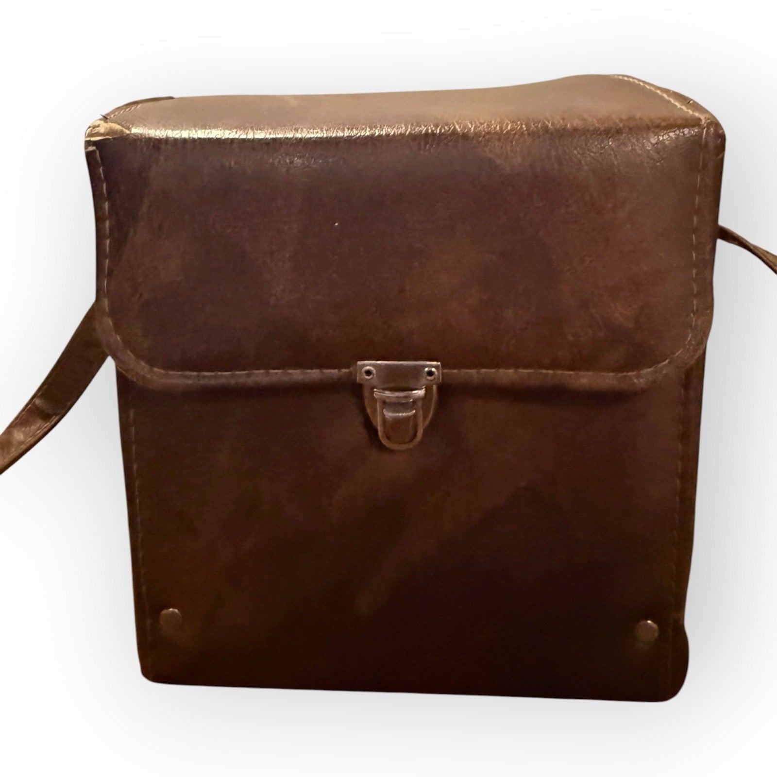 Diamond KP-25 Brown Leather Hard Case for Universal Camera with Strap