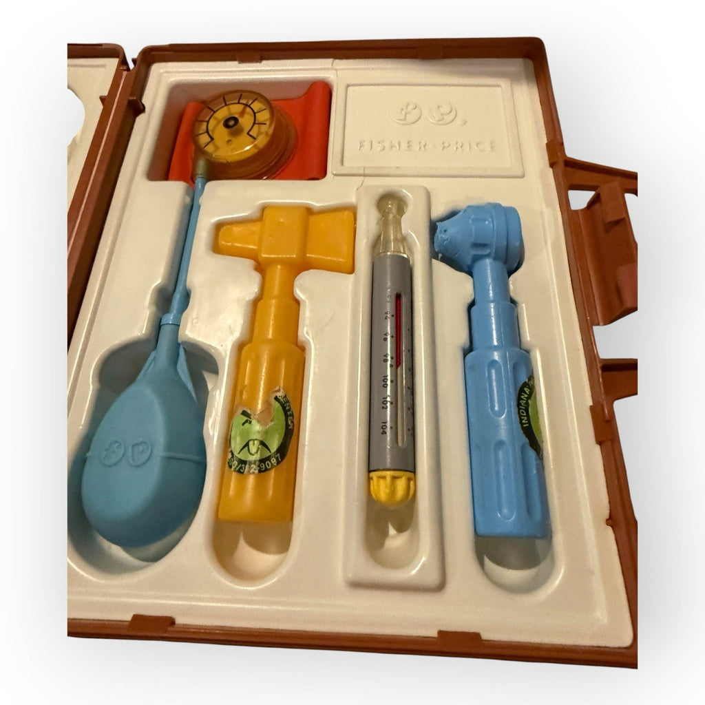 Vintage Fisher-Price Medical Kit (1980s Pretend Doctor Play Set)