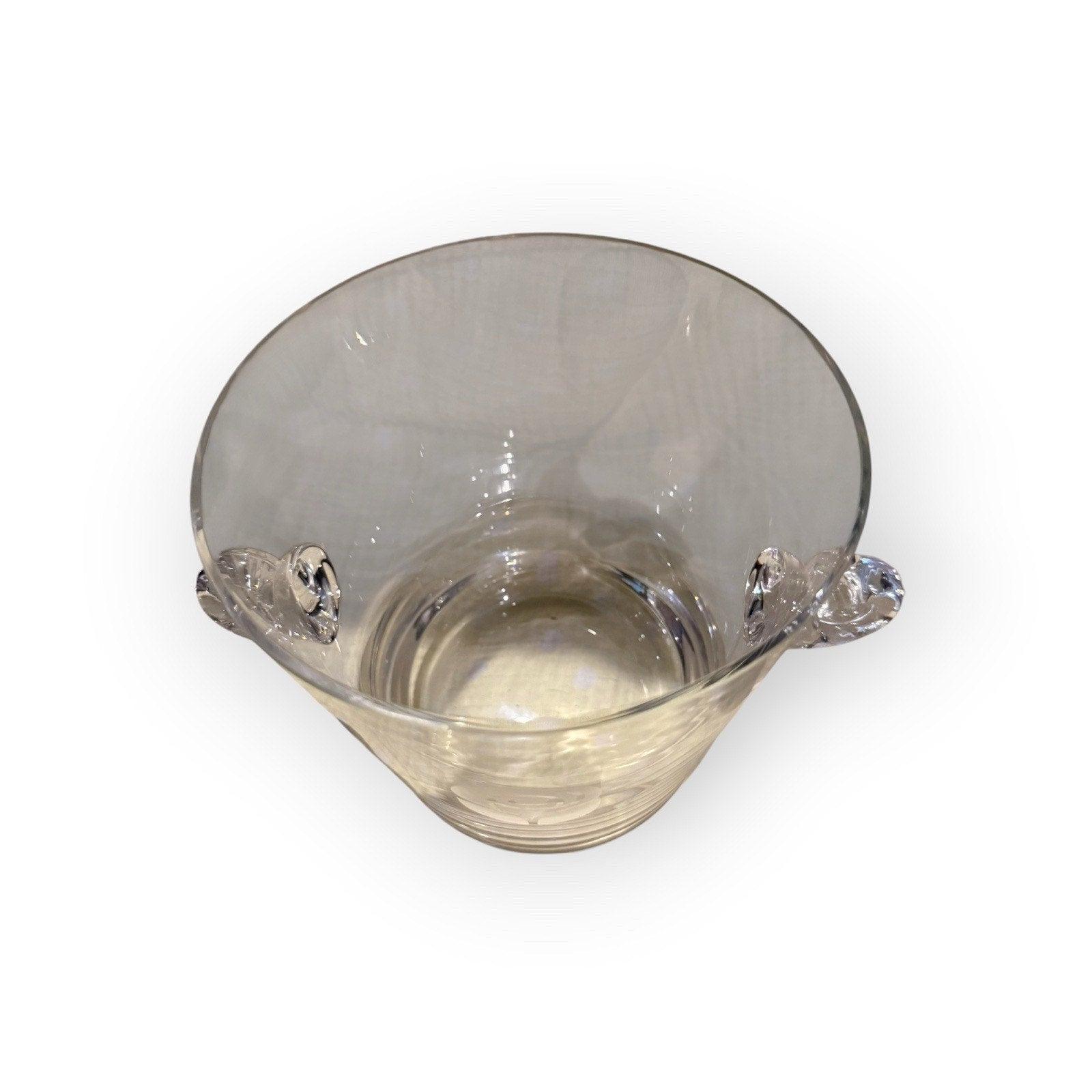Signed Tiffany & Co Scroll Handle 6.25" Champaign /Ice Bucket Georgetown Snail