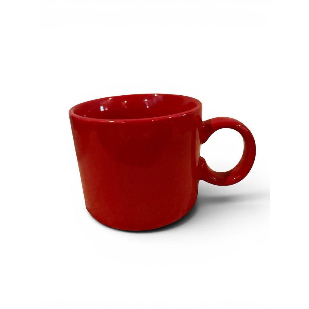 Starbucks 2017 Red Ceramic Coffee Mug Gold Letters 12 oz Christmas Valentine